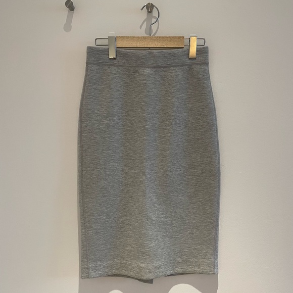 Grey pencil skirt - Picture 4 of 5
